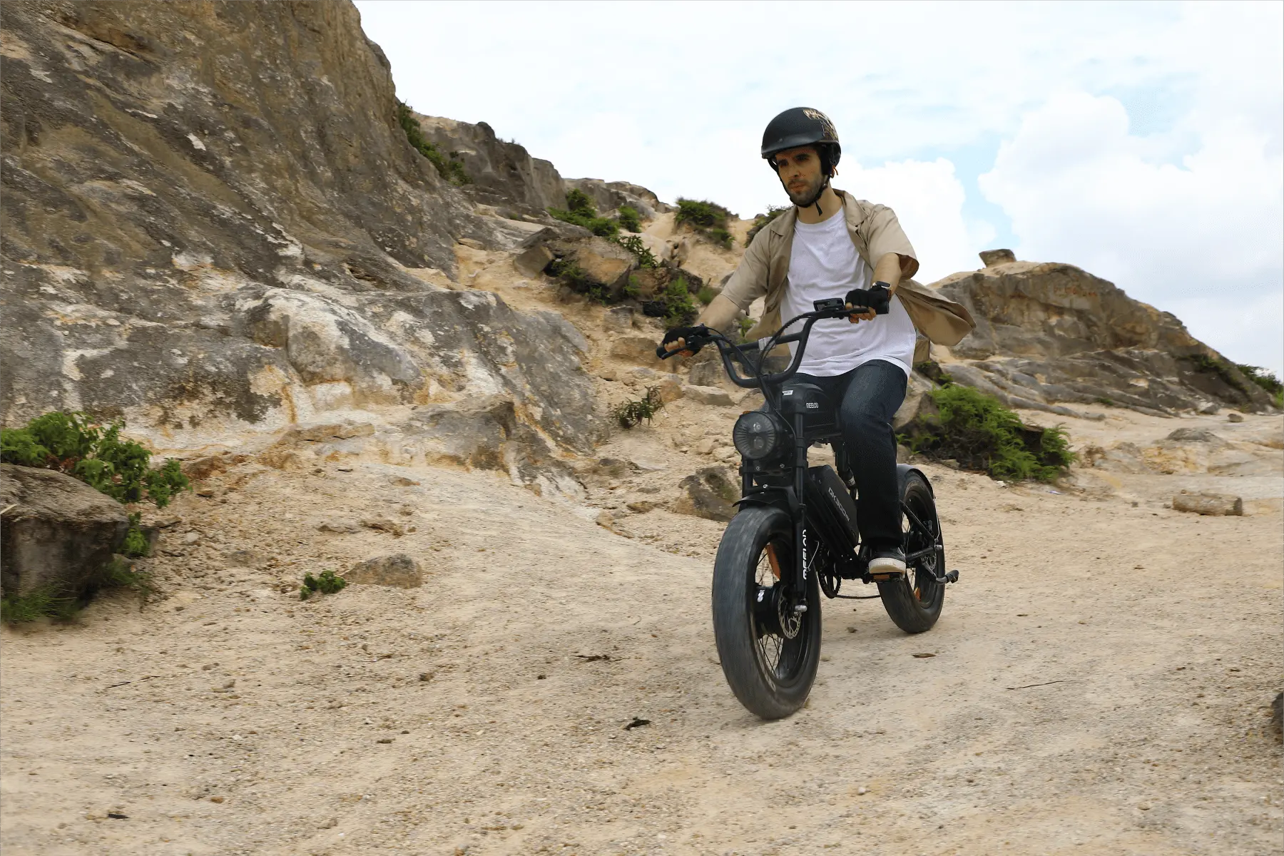 60 volt Ebike climbing steep hill