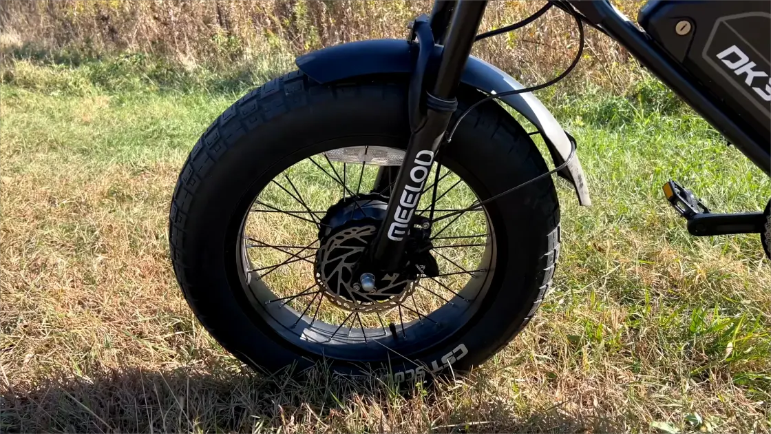 long-distance ebike tires on pavement road