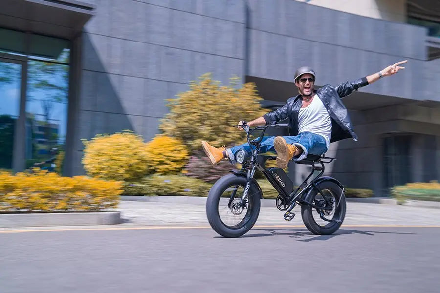 electric bicycle looks like motorcycle Turbo Moped Style Full Suspension All Terrain eBike A Harley Pedal Bikes That Look Like