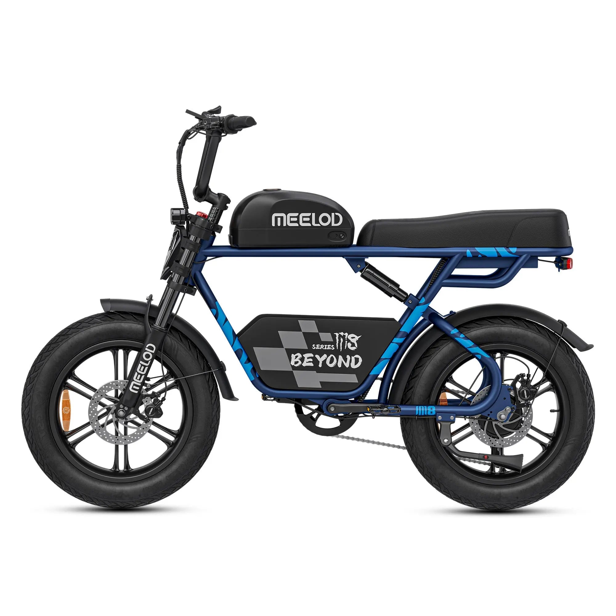 MEELOD M8 | Fat Tire Ebike - Long Range MEELOD