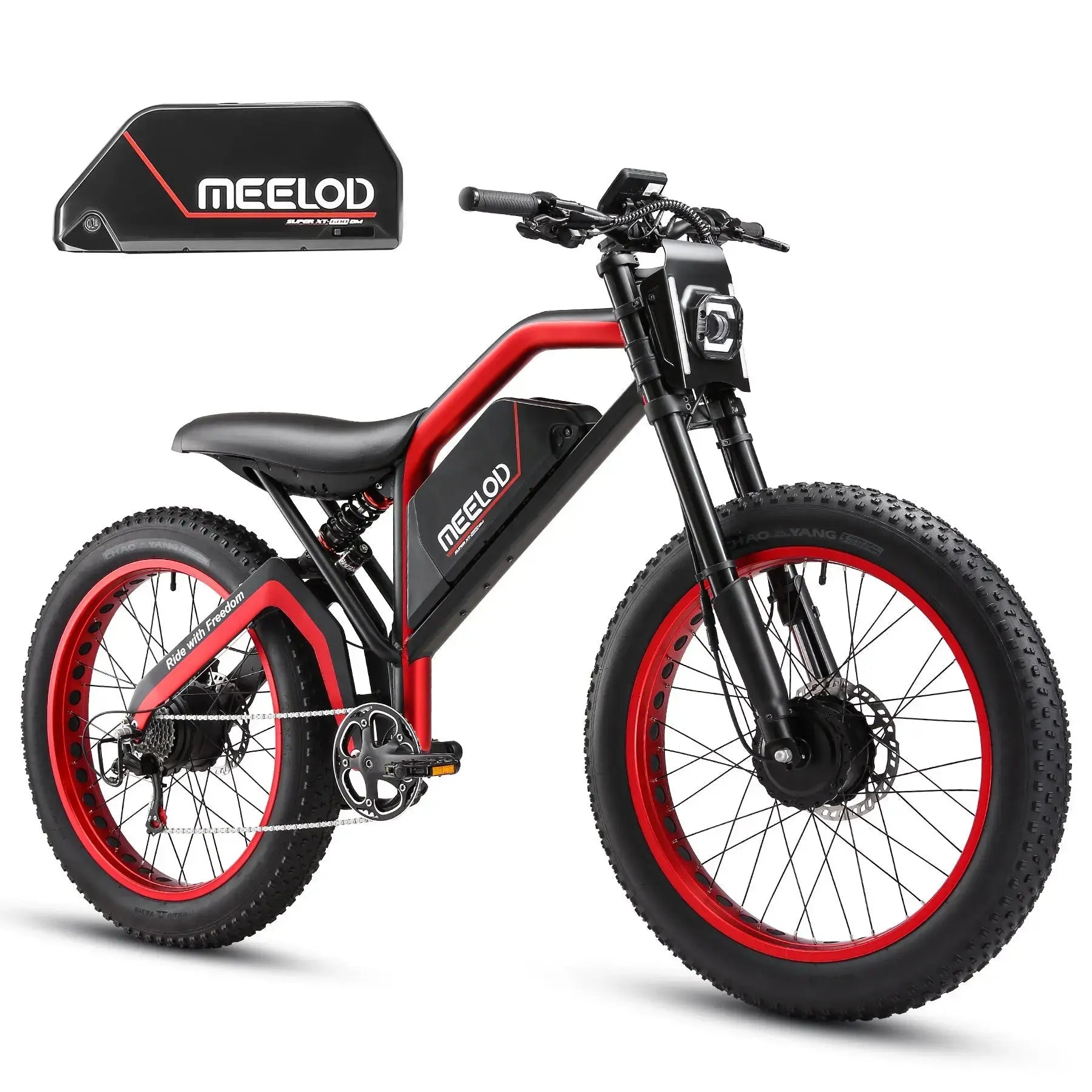 MEELOD XT600DL | Dual 1200W Peak Power Motor, 6061 Aluminum Frame - MEELOD