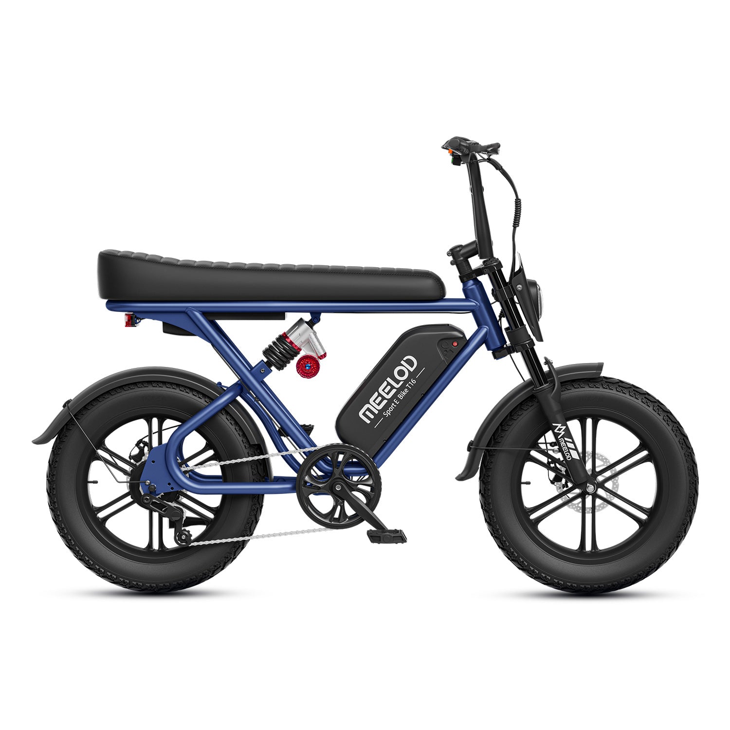 Blue Meelod electric bike T16