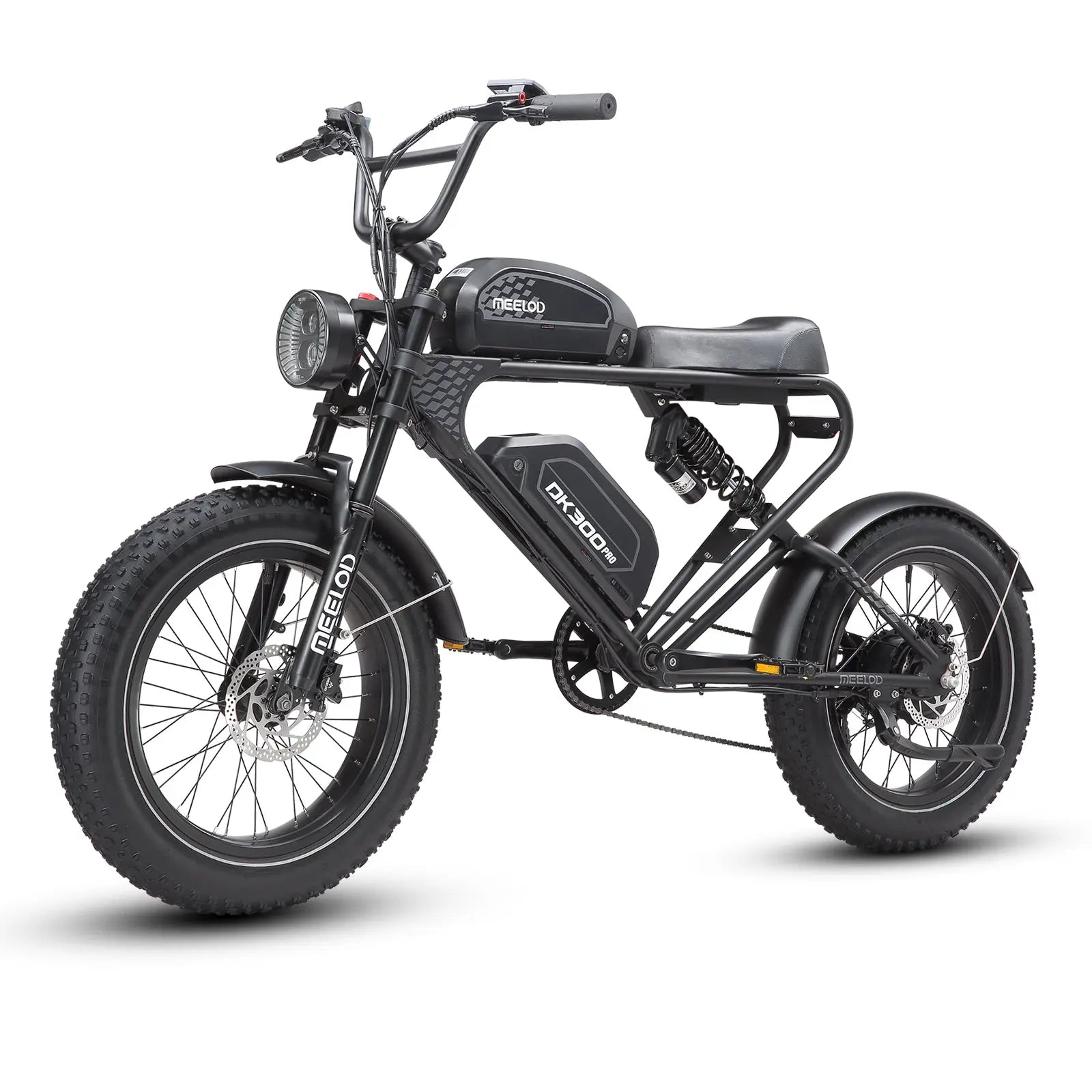 MEELOD Black moped style ebike DK300PRO