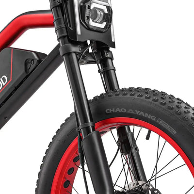 MEELOD XT600DL Fat Tire Detail View