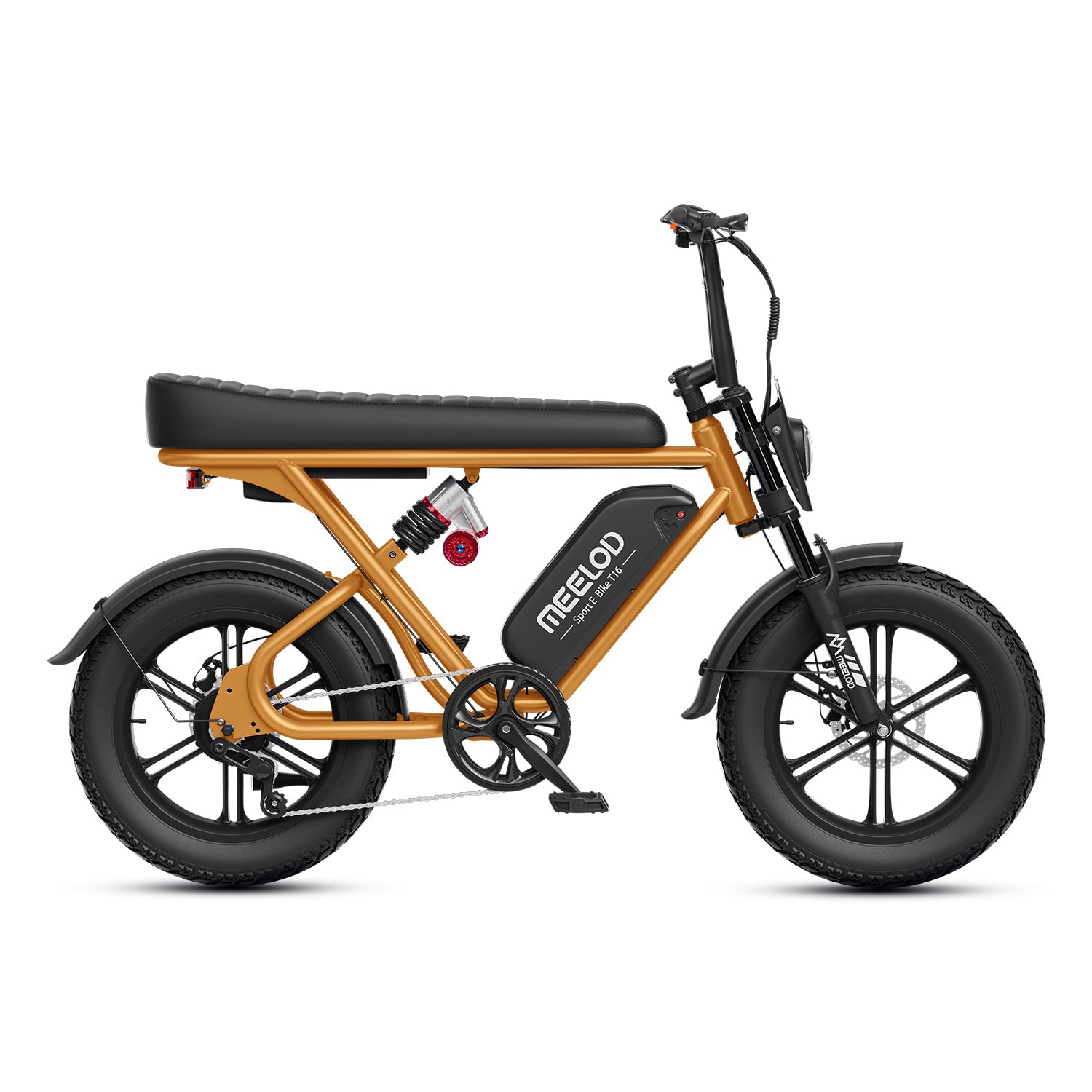 Orange Meelod electric bike T16