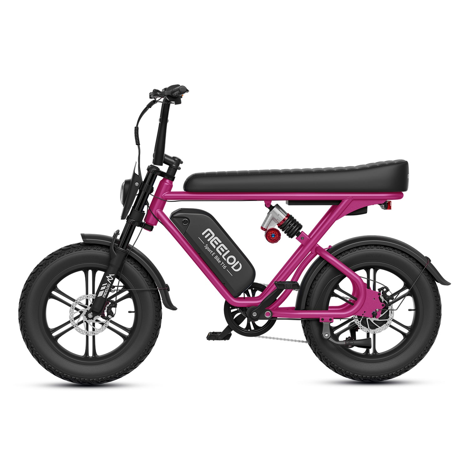 Pink Meelod long range ebike T16
