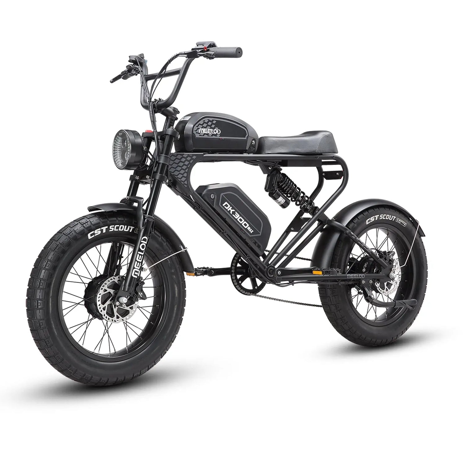 MEELOD DK300 MAX Electric Motorbike | Dual 1200W Motor, Dual Battery ...