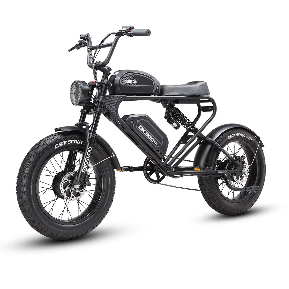 Meelod Dk300max Dual Motor Full Suspensions Electric Bike 2400w 48v40ah 