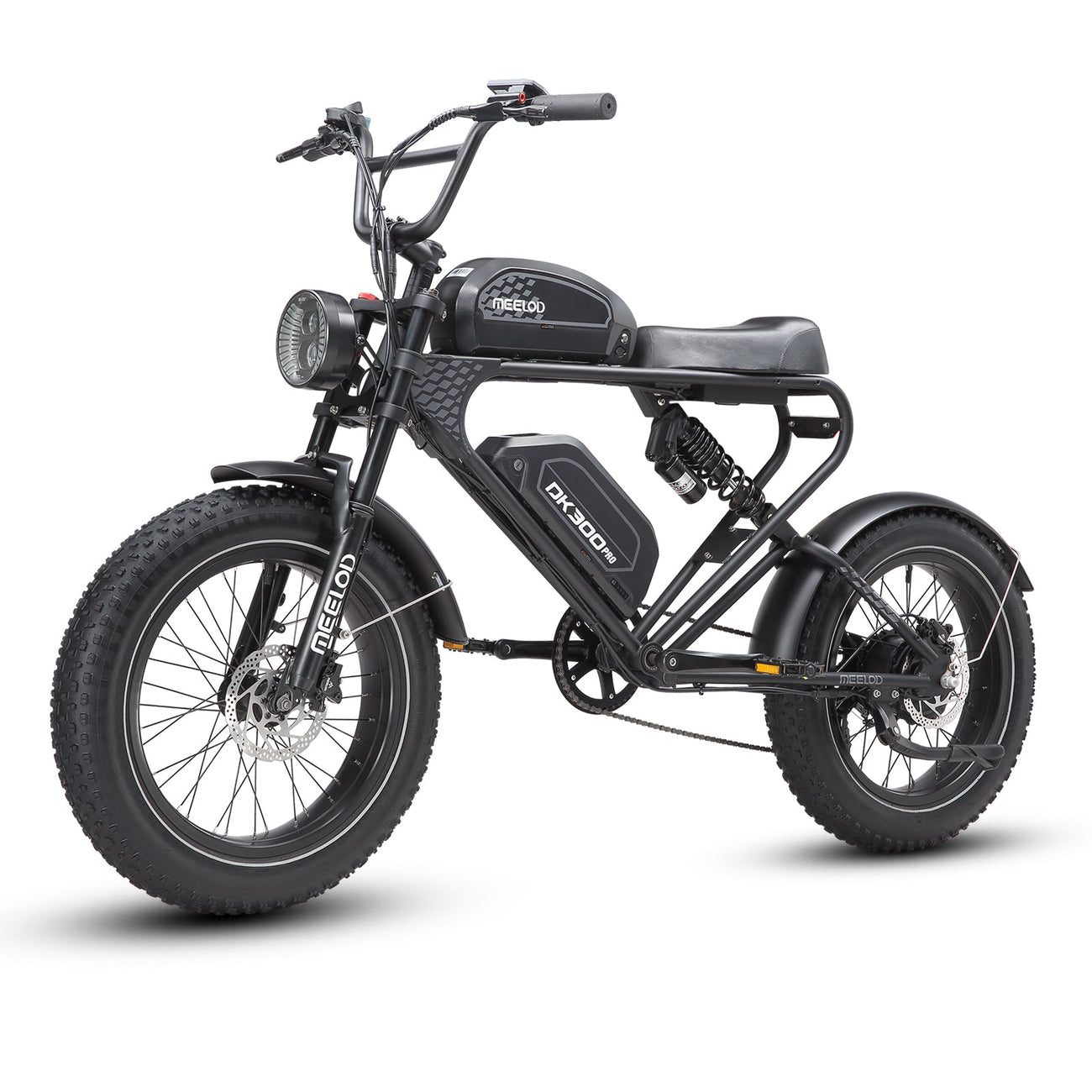 MEELOD DK300 PRO Off-Road Electric Bike Full Suspensions 1200W 48V30Ah ...